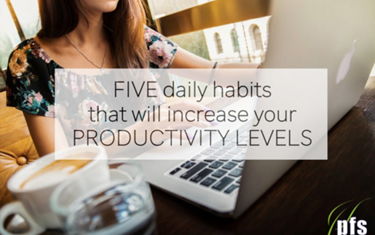 5 Daily Habits That Will Increase Your Productivity Levels
