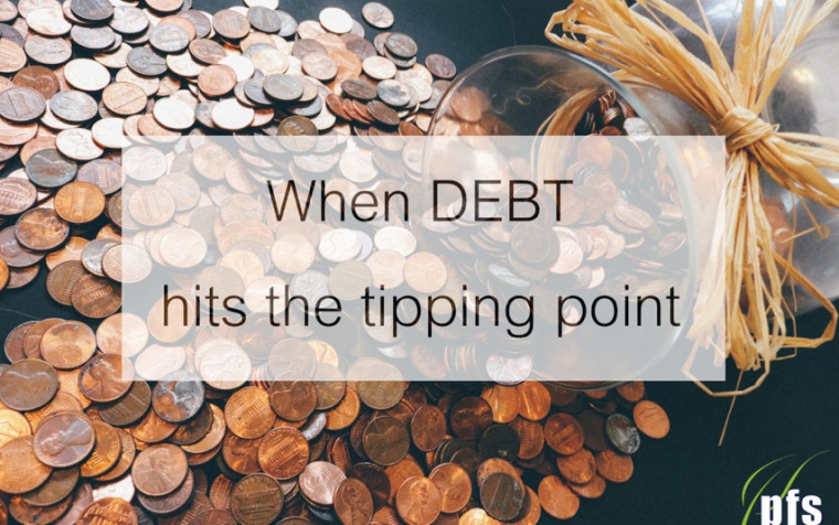 When DEBT hits the tipping point